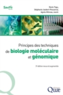 Image for Principes des techniques de biologie moléculaire et génomique
