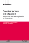 Image for Savoirs locaux en situation