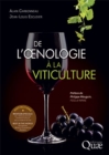 Image for De l&#39;A nologie a la viticulture