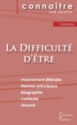 Image for Fiche de lecture La Difficulte d&#39;etre de Jean Cocteau (Analyse litteraire de reference et resume complet)