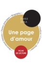 Image for Fiche de lecture Une page d&#39;amour (Etude integrale)