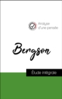 Image for Analyse d&#39;une pensee : Henri Bergson (resume et fiche de lecture plebiscites par les enseignants sur fichedelecture.fr)