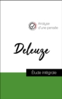 Image for Analyse d&#39;une pensee : Deleuze (resume et fiche de lecture plebiscites par les enseignants sur fichedelecture.fr)