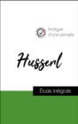 Image for Analyse d&#39;une pensee : Husserl (resume et fiche de lecture plebiscites par les enseignants sur fichedelecture.fr)