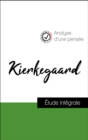 Image for Analyse d&#39;une pensee : Kierkegaard (resume et fiche de lecture plebiscites par les enseignants sur fichedelecture.fr)