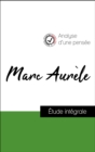 Image for Analyse d&#39;une pensee : Marc Aurele (resume et fiche de lecture plebiscites par les enseignants sur fichedelecture.fr)