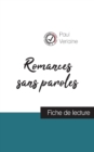 Image for Romances sans paroles de Paul Verlaine (fiche de lecture et analyse complete de l&#39;oeuvre)