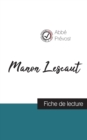 Image for Manon Lescaut de l&#39;Abbe Prevost (fiche de lecture et analyse complete de l&#39;oeuvre)