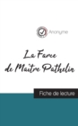 Image for La Farce de Maitre Pathelin (fiche de lecture et analyse complete de l&#39;oeuvre)