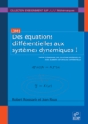 Image for Des Equations Differentielles Aux Systemes Dynamiques I