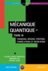 Image for Mecanique Quantique - Tome 3