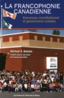 Image for La Francophonie canadienne: Renouveau constitutionnel et gouvernance scolaire