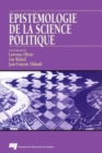 Image for Epistemologie De La Science Politique