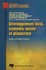 Image for Developpement Local, Economie Sociale Et Democratie