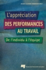 Image for L&#39;appreciation Des Performances Au Travail: De L&#39;individu a L&#39;equipe
