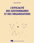 Image for L&#39;efficacite Des Gestionnaires Et Des Organisations