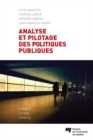 Image for Analyse Et Pilotage Des Politiques Publiques: France, Suisse, Canada