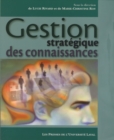Image for Gestion Strategique Des Connaissances.
