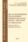 Image for Dix Ans De Recherche Sur Les Femmes Ecrivains De L&#39;ancien...