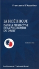 Image for Bioethique dans la perspective de la philosophie ...