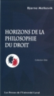 Image for Horizons de la philosophie dudroit