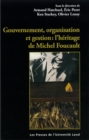 Image for Gouvernement, organisation et gestion: L&#39;heritage de Michel Foucault