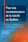 Image for Pour une reconnaissance de la laicite au Quebec.