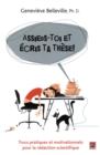 Image for Assieds-toi Et Ecris Ta These!