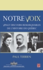 Image for Notre voix.