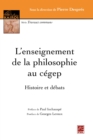 Image for L&#39;enseignement de la philosophie au cegep.