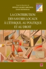 Image for Contribution des savoirs locaux a l&#39;ethique, au politique...