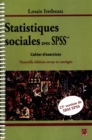 Image for Statistiques sociales avec IBM SPSSMD : Cahier d&#39;exercices N.E.