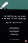 Image for Liberte des Anciens, liberte des Modernes