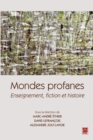 Image for Mondes profanes : Enseignement, fiction et histoire