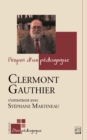 Image for Propos d&#39;un pedagogue. Clermont Gauthier s&#39;entretient avec Stephane Martineau