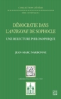Image for Democratie dans l&#39;Antigone de Sophocle. Une relecture philosophique