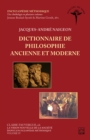 Image for La vision nouvelle de la societe dans l&#39;Encyclopedie methodique. Volume IV - Dictionnaire de philosophie ancienne et moderne