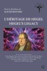 Image for L&#39;heritage de Hegel - Hegel&#39;s Legacy