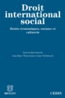 Image for Le Droit International Social: Droits Economiques, Sociaux Et Culturels