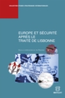 Image for Europe Et Securite Apres Le Traite De Lisbonne
