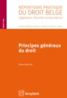 Image for Principes Generaux Du Droit