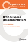 Image for Droit europeen des concentrations