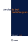Image for Annales du droit luxembourgeois - Volume 26 - 2016