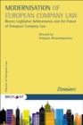Image for MODERNISATION EUROPEAN COMPANY LAW