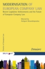 Image for Modernisation of European Company Law