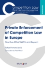 Image for Private Enforcement of Competition Law in Europe