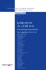 Image for Jurisprudence de la CJUE 2020