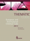 Image for European and International Criminal Code