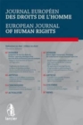 Image for Journal Europeen des Droits de l&#39;Homme / European Journal of Human Rights
