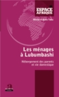 Image for Menages a Lubumbashi: Hebergement et vie domestique